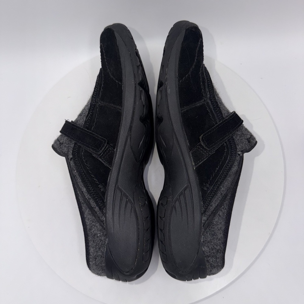 Merrell Womens Shoes Encore Sidestep Black Suede Wool Comfort Shoes Size 8.5 - Picture 4 of 8
